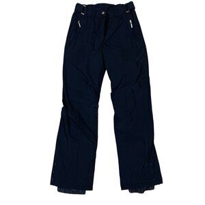 Descente Waterproof Insulated Snow Ski Pants Black Adjustable Waist XS